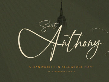 Saint Anthony - Handwritten Font