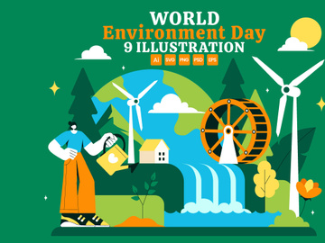 9 World Environment Day Illustration