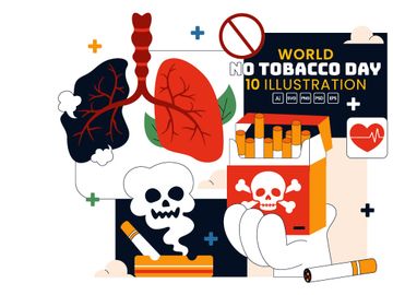 10 World No Tobacco Day Illustration