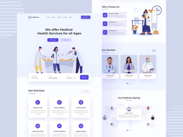 Medical & Healthcare Landing Page
