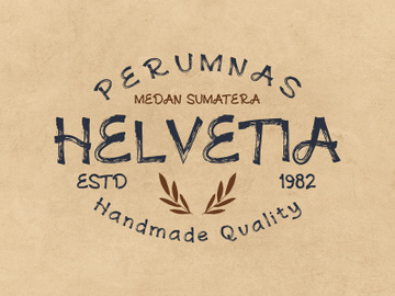 Andovine - Handbrush Typeface