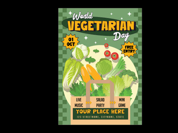 Vegetarian Day Flyer