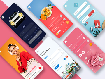 Mobile App Login UI Kits