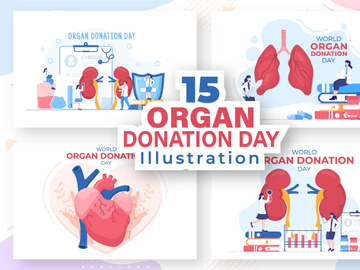 15 World Organ Donation Day Illustration