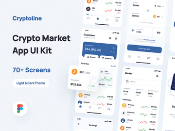 Crypto Market App UI Kit