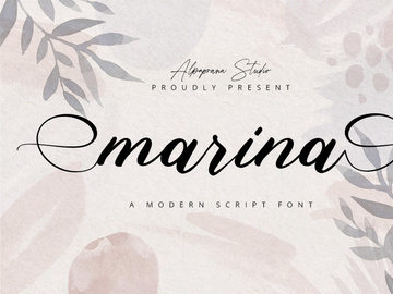 Marina - Modern Script Font