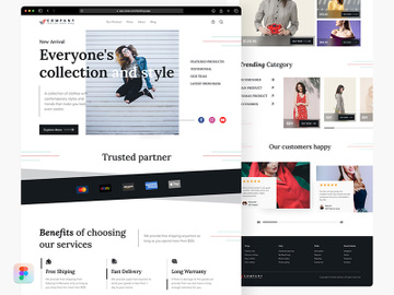 Shopify Landing Page UI