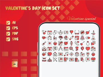 Valentine's Day Icon Pack