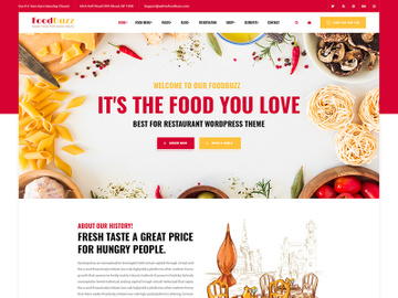 Restaurant PSD Template
