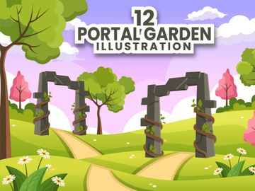 12 Portal Garden Illustration