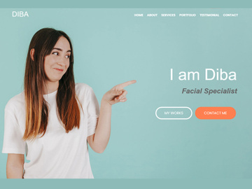 Personal Portfolio HTML Template