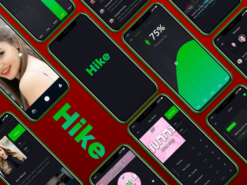 Hike App for ios - UI Kit