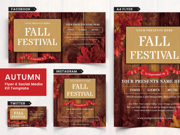 Autumn Festival Flyer & Social Media Pack-06