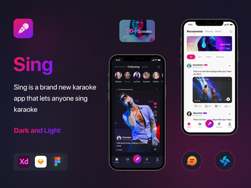 Social Karaoke Singing Mobile App