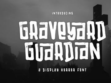 Graveyard Guardian - Display Font