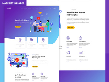 Seo digital marketing website template