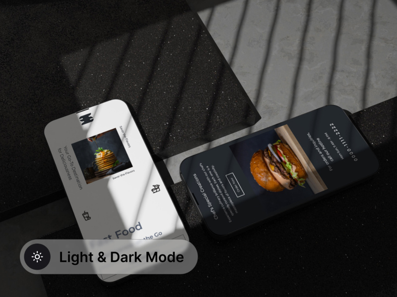 Restoo - Página de aterrizaje de restaurante UI Kit