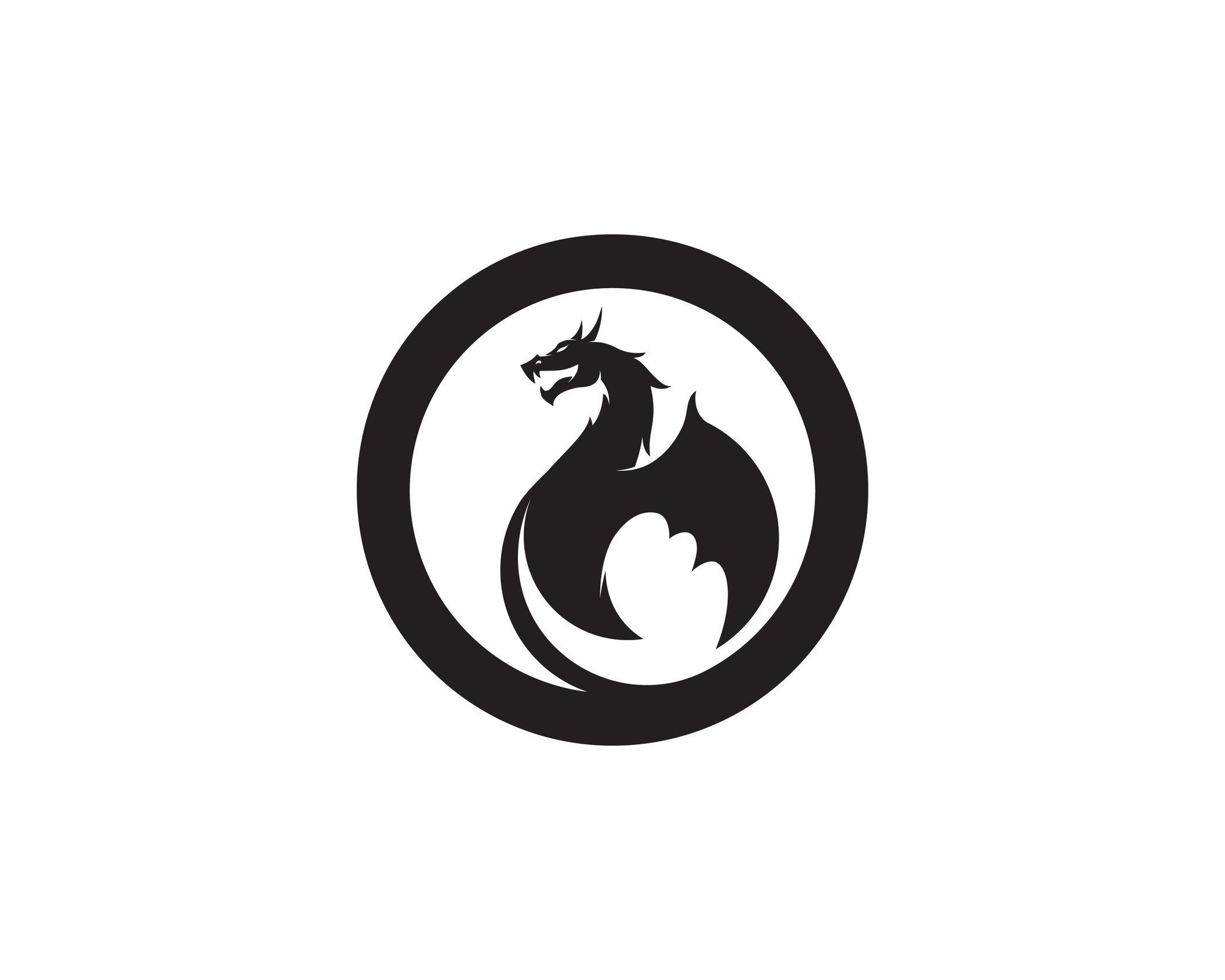Dragon icon vector illustration design
