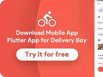 Deliverse v1.0 - Delivery Boy For Multi-Restaurants Flutter App