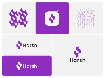 Modern Letter H Logo Design - Coding - Ai tech - Fashion - mobile app - web logo