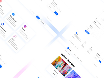 NFT Wallet/Upload/Create/Activity UI KIT