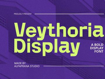 Veythoria - Display Font