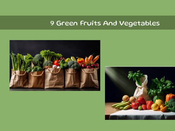 Green Fruits and Vegetables