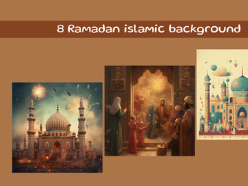 Ramadan islamic background