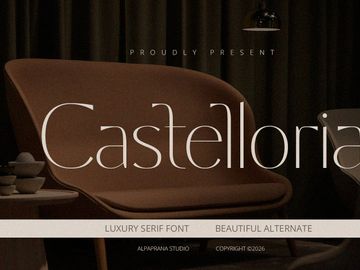 Castelloria - Serif Font