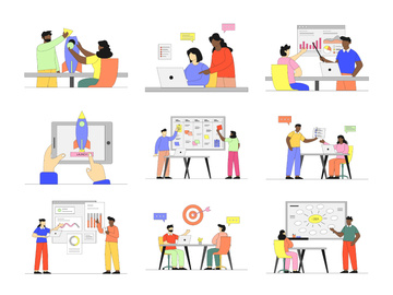 Startup Business Illustration Vol 3