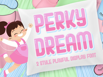 Perky Dream - Playful Display Font