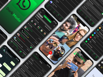 WhatsApp DarkMode Redesigned
