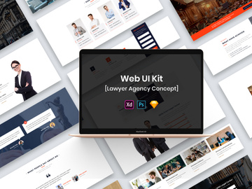Lawyer Agency Web UI Kit
