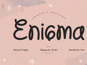 Enigma - Display Font