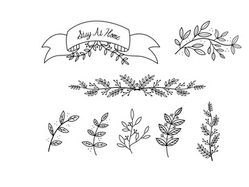 Minimal Floral Frame Bundle