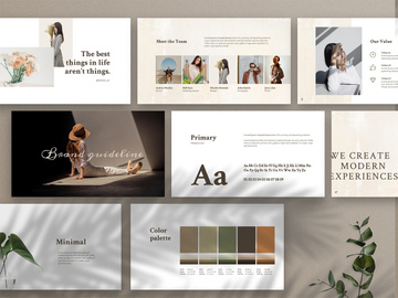 Free Merylin Brand Guidelines Powerpoint