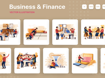 M178_Business & Finance Illustrations