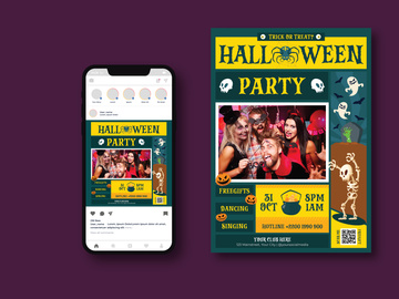 Halloween Party Flyer