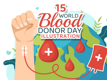 15 World Blood Donor Day Illustration