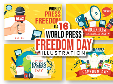 16 World Press Freedom Day Illustration