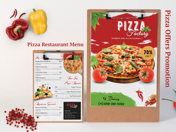 Pizza Restaurant Menu Template
