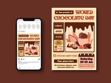Chocolate Day Flyer