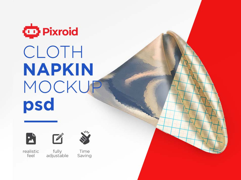 Download Free Cloth Napkin Mockup Psd By Saleem Abbas Epicpxls