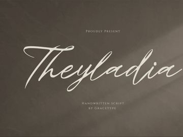 Theyladia | Handwritten Script