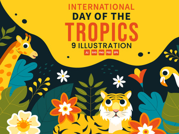 9 Day of the Tropics Illustration