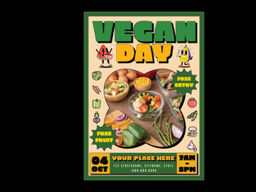 Vegetarian Day Flyer
