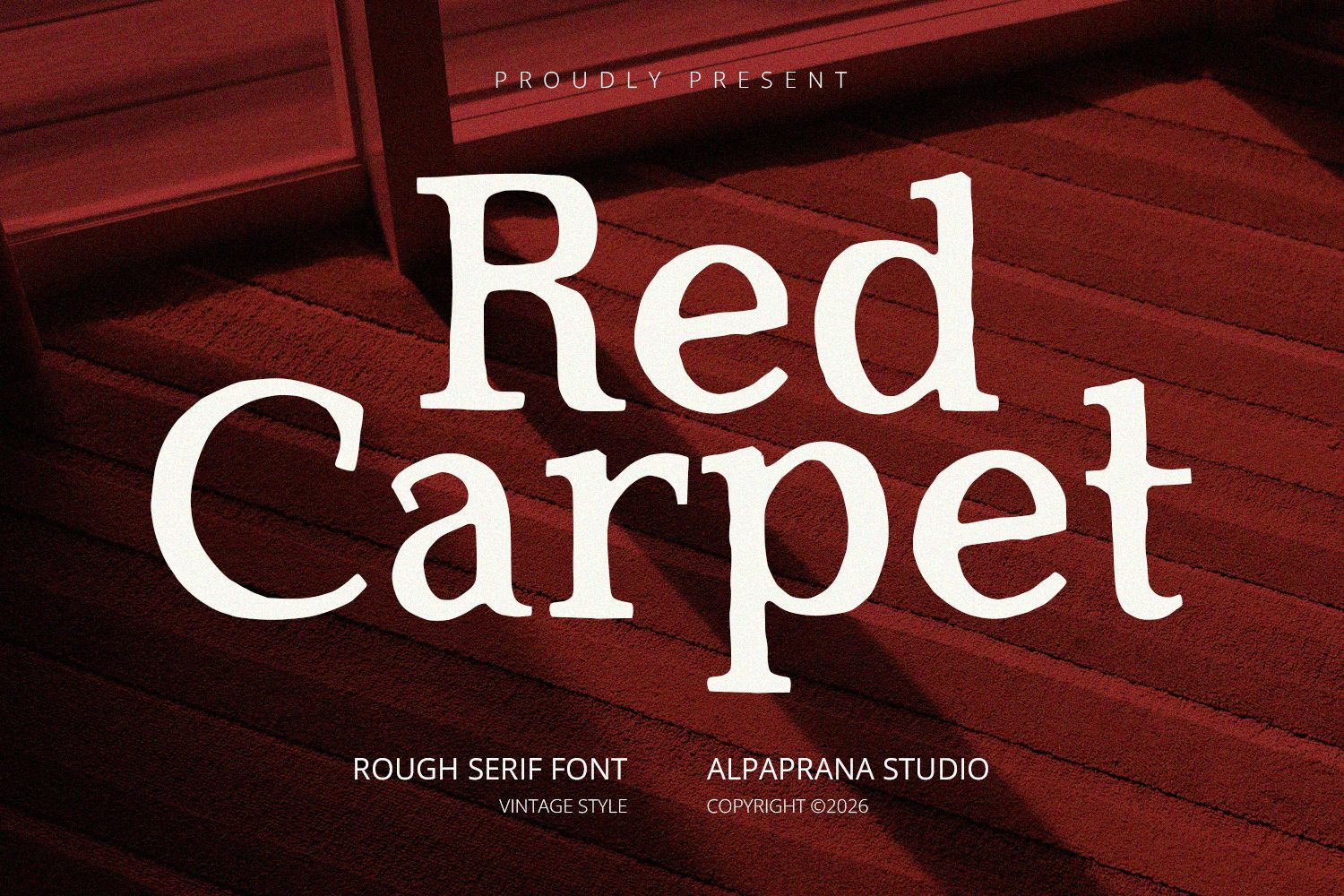 Red Carpet - Serif Font