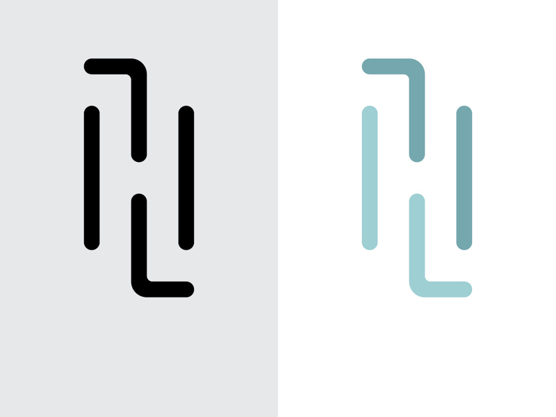 Letter h monogram logo design template by Demartono12 ~ EpicPxls