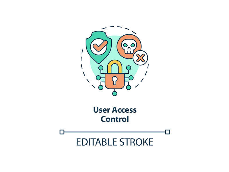 User access control concept icon by bsd studio EpicPxls