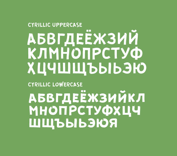 Guerrilla 免费字体(Guerrilla Free Font)插图3